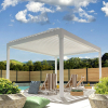 Pergola Bioclimatique AVANOA îlot blanc