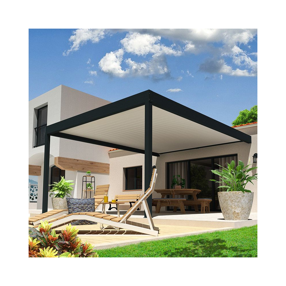 Pergola bioclimatique HELY mixte