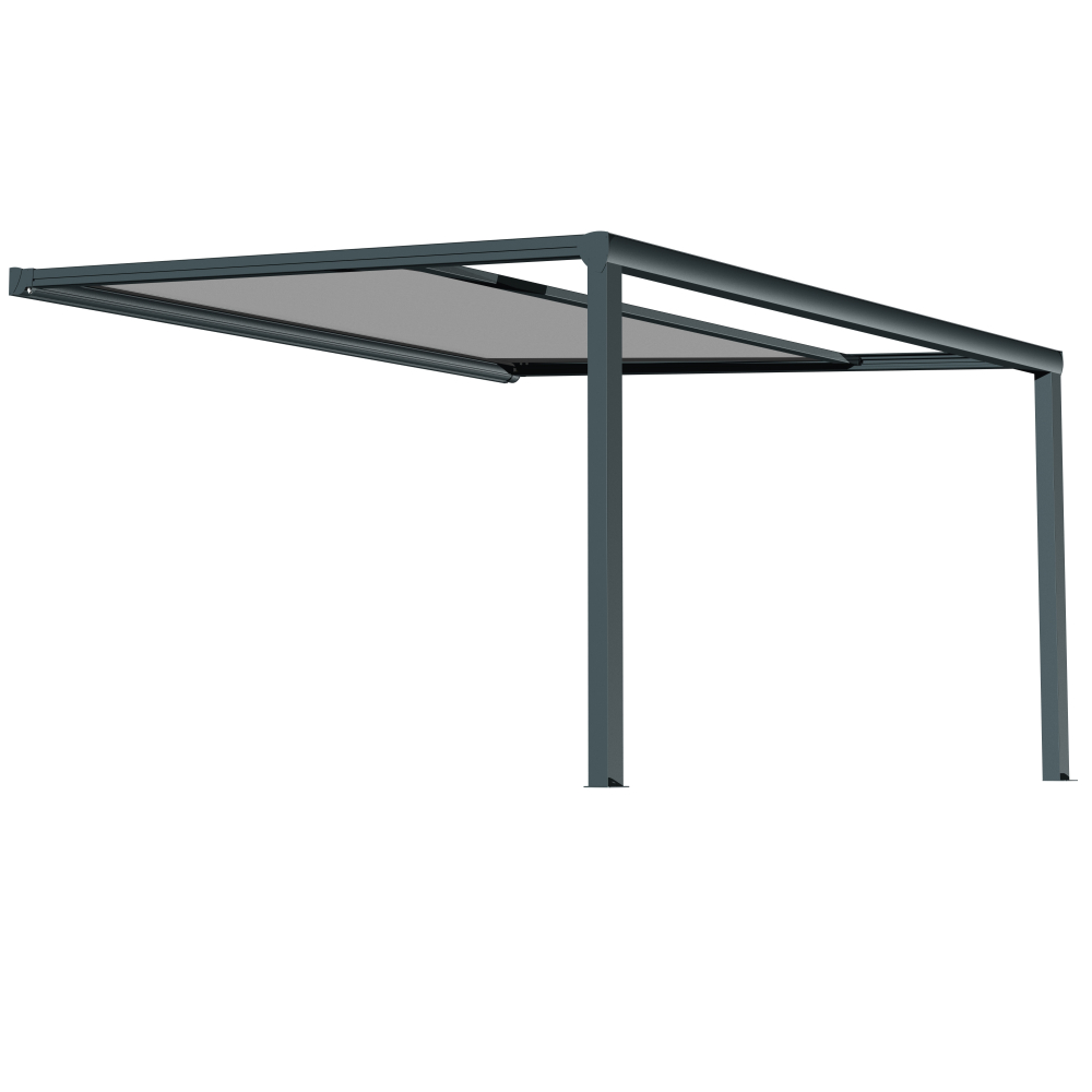 Pergola toile TILA adossée - 9