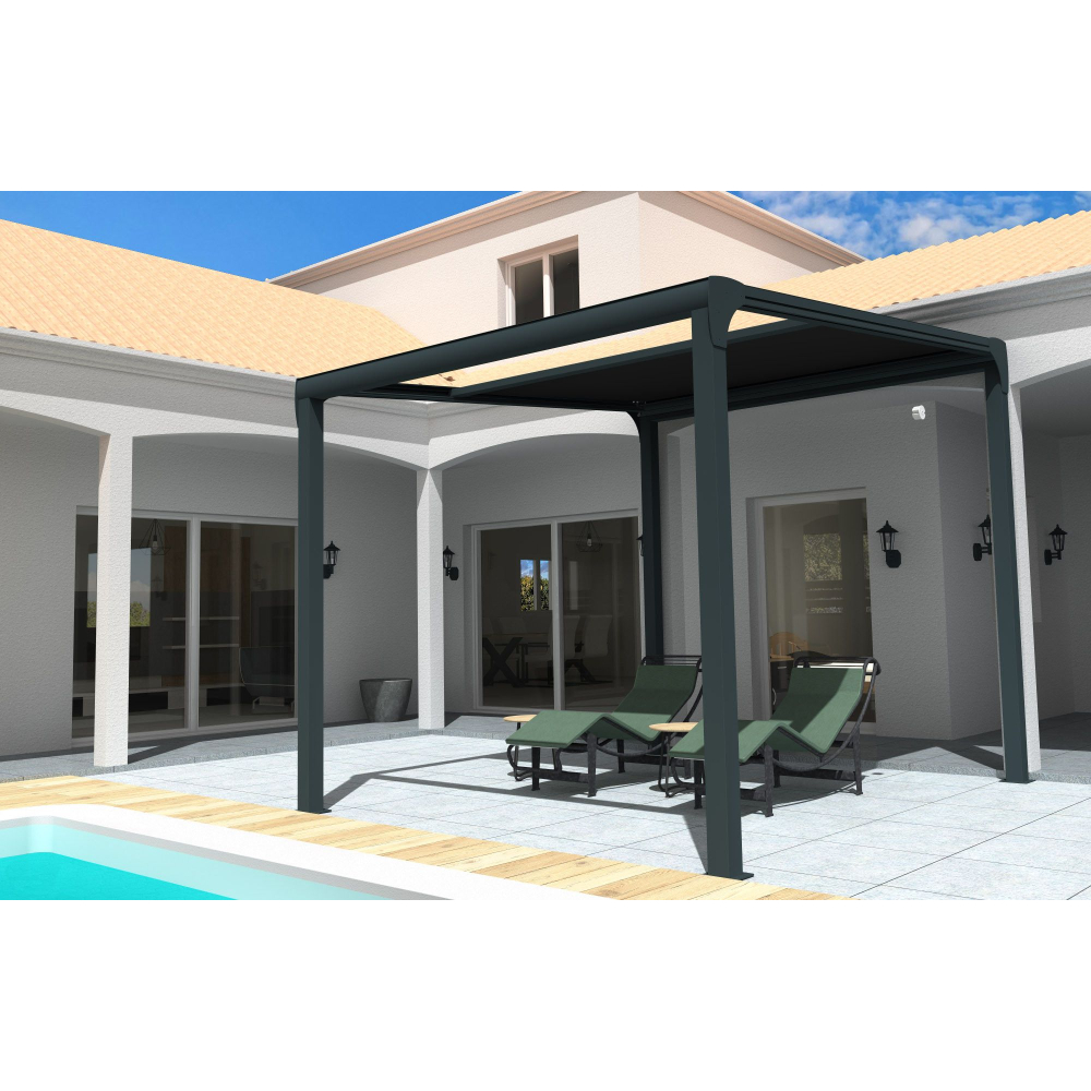 Pergola toile TILA îlot - 5