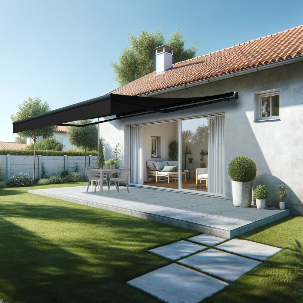 Store banne monobloc ESPAI 5,00x3,50m - 6