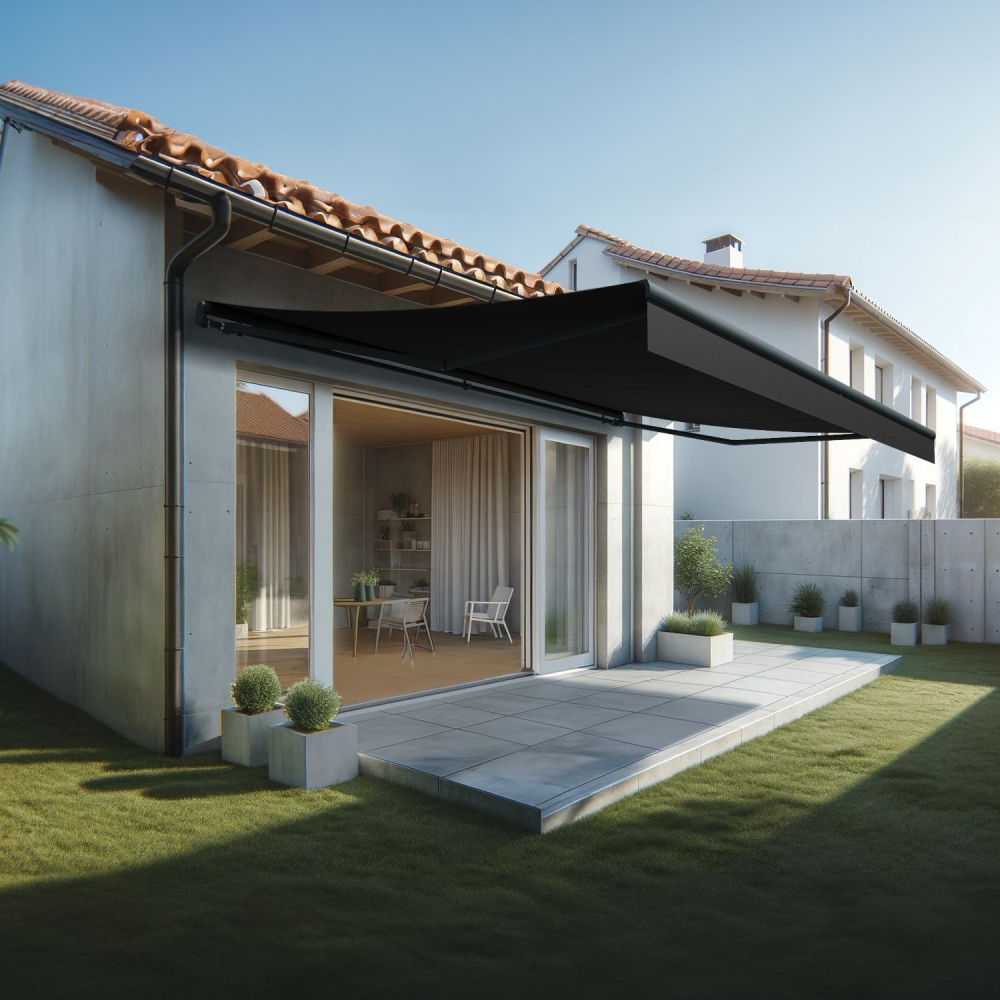 Store banne monobloc ESPAI 6,00x3,50m - 6