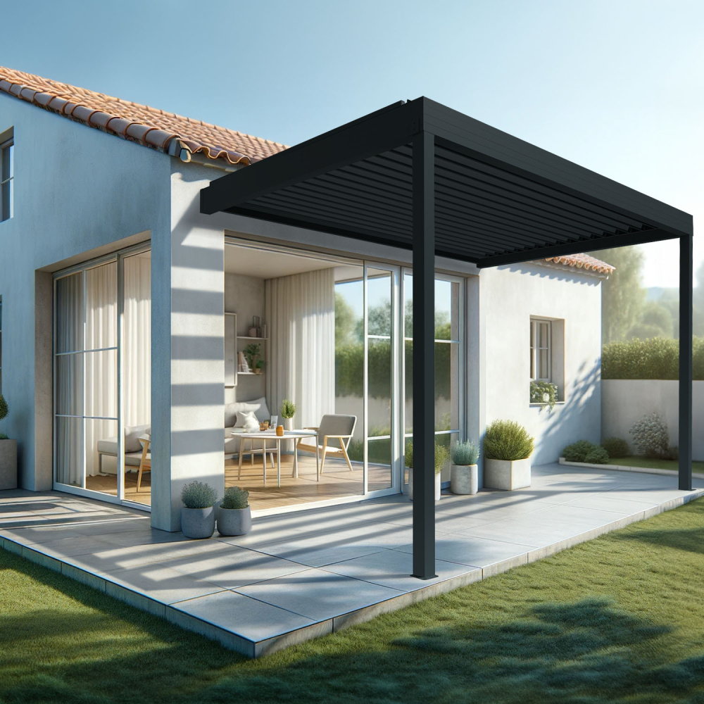 Pergola bioclimatique HELY sur-mesure Alia Productions - 5