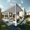 Pergola Bioclimatique AVANOA îlot sur-mesure Alia Productions - 7