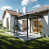 Pergola toile TILA 3,50x3,50m Motorisé à télécommande + manœuvre de secours Alia Productions - 20