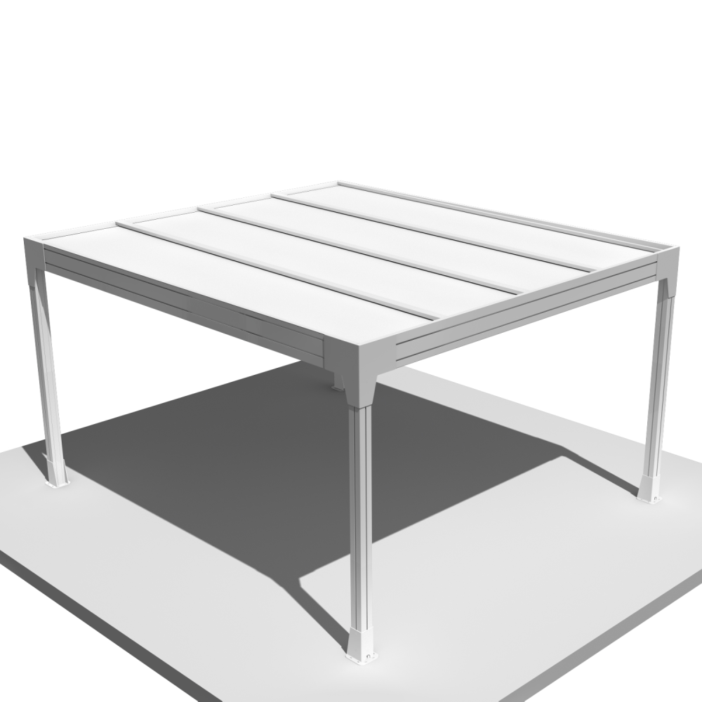 Pergola HAPESIRE Isotoit® îlot 6,26x5,00m Alia Productions - 4