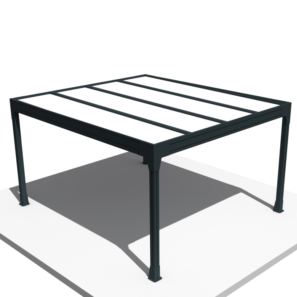 Pergola HAPESIRE Isotoit® îlot 6,26x5,00m Alia Productions - 3