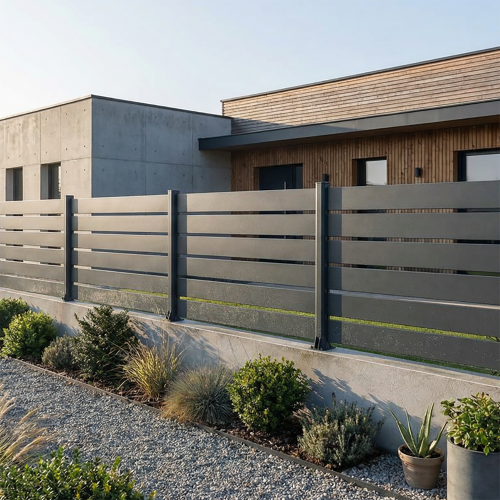 Clôture panneau ajouré RAUM