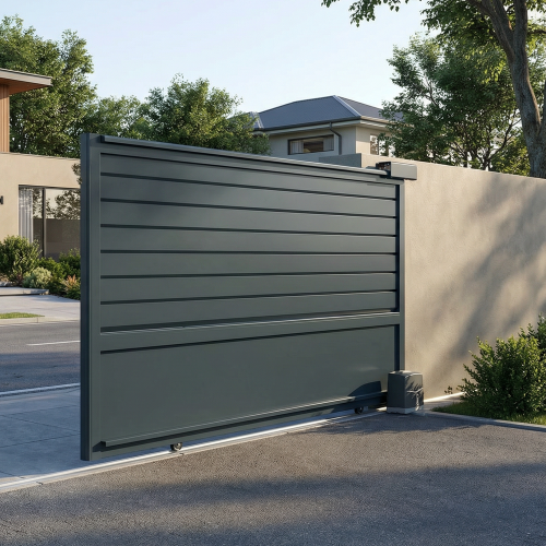 Portail coulissant mixte RUUMI