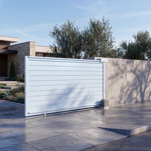 Portail coulissant plein RUUMI