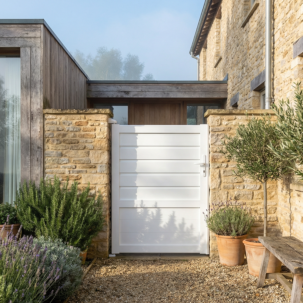 Portillon panneau mixte SPASIE Alia Productions - 5