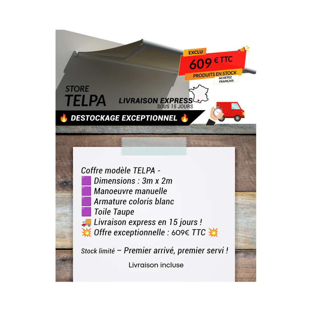 store en stock Telpa