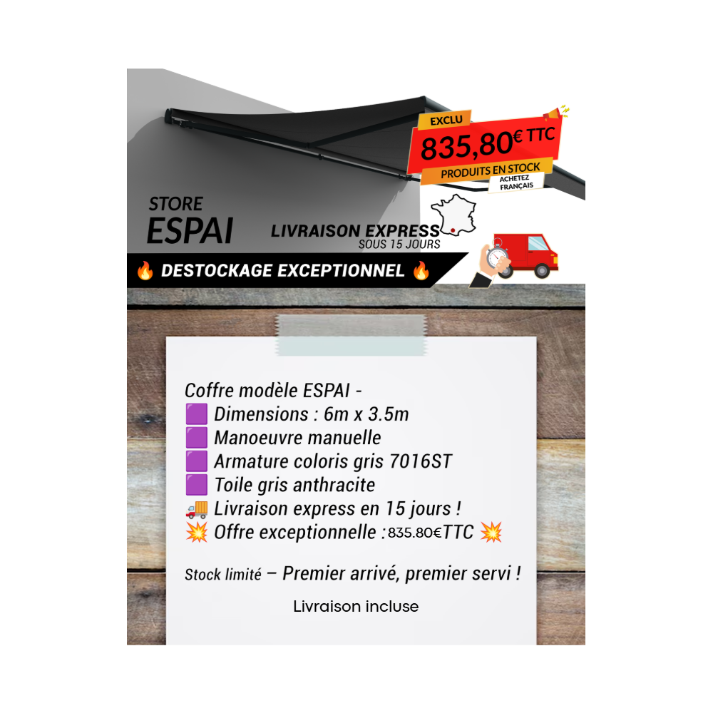 store en stock Espai